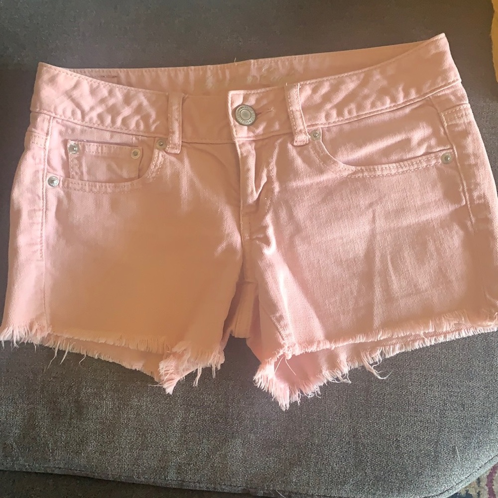 American Eagle jean short shorts